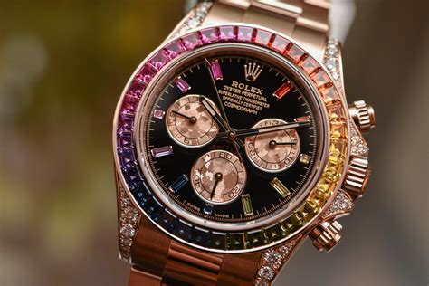 yellow gold rolex daytona rainbow|Rolex rainbow 116595rbow price.